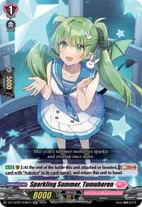 Sparkling Summer, Tumuheren - DZ-LBT01: Lyrical Monasterio Sparkling Stars! - Cardfight Vanguard card