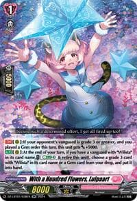 With a Hundred Flowers, Luipaart - DZ-LBT01: Lyrical Monasterio Sparkling Stars! - Cardfight Vanguard card