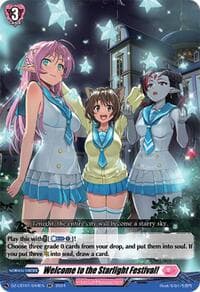 Welcome to the Starlight Festival! - DZ-LBT01: Lyrical Monasterio Sparkling Stars! - Cardfight Vanguard card