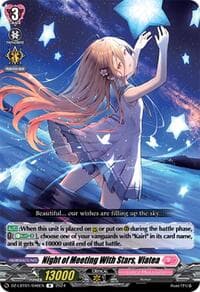Night of Meeting With Stars, Viatea - DZ-LBT01: Lyrical Monasterio Sparkling Stars! - Cardfight Vanguard card