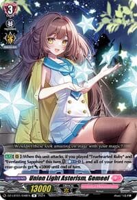 Union Light Asterism, Gemeel - DZ-LBT01: Lyrical Monasterio Sparkling Stars! - Cardfight Vanguard card
