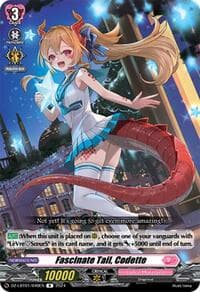 Fascinate Tail, Codette - DZ-LBT01: Lyrical Monasterio Sparkling Stars! - Cardfight Vanguard card