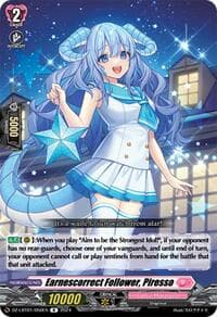 Earnescorrect Follower, Piresso - DZ-LBT01: Lyrical Monasterio Sparkling Stars! - Cardfight Vanguard card