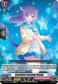 Convivial Evening! Rasky - DZ-LBT01: Lyrical Monasterio Sparkling Stars! - Cardfight Vanguard card