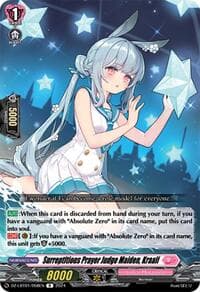 Surreptitious Prayer Judge Maiden, Kraali - DZ-LBT01: Lyrical Monasterio Sparkling Stars! - Cardfight Vanguard card