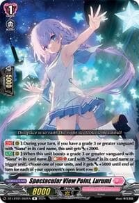 Spectacular View Point, Lurumi - DZ-LBT01: Lyrical Monasterio Sparkling Stars! - Cardfight Vanguard card