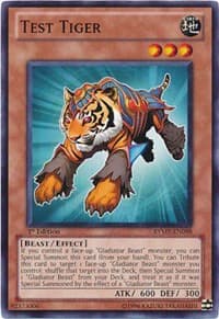 Test Tiger - Ra Yellow Mega Pack - YuGiOh card