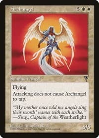 Archangel - Visions - Magic: The Gathering card