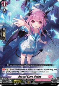 Rascal Stars, Rovas - DZ-LBT01: Lyrical Monasterio Sparkling Stars! - Cardfight Vanguard card