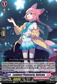 Lambent Planetaria, Rafeska - DZ-LBT01: Lyrical Monasterio Sparkling Stars! - Cardfight Vanguard card