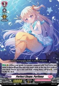 Perfect Shape, Parfinoa - DZ-LBT01: Lyrical Monasterio Sparkling Stars! - Cardfight Vanguard card