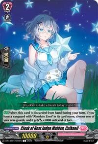 Cloak of Rest Judge Maiden, Culknoll - DZ-LBT01: Lyrical Monasterio Sparkling Stars! - Cardfight Vanguard card