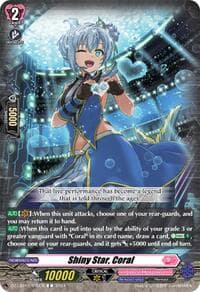 Shiny Star, Coral - DZ-LBT01: Lyrical Monasterio Sparkling Stars! - Cardfight Vanguard card