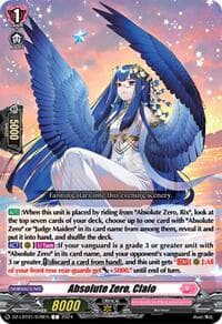 Absolute Zero, Claio - DZ-LBT01: Lyrical Monasterio Sparkling Stars! - Cardfight Vanguard card
