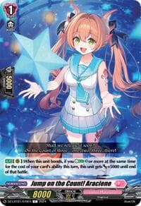 Jump on the Count! Araciene - DZ-LBT01: Lyrical Monasterio Sparkling Stars! - Cardfight Vanguard card