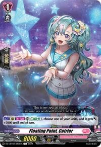 Floating Point, Catrier - DZ-LBT01: Lyrical Monasterio Sparkling Stars! - Cardfight Vanguard card