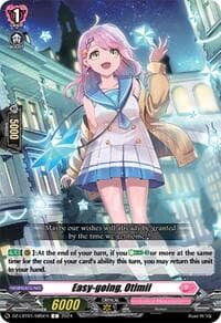 Easy-going, Otimii - DZ-LBT01: Lyrical Monasterio Sparkling Stars! - Cardfight Vanguard card