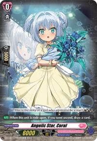 Angelic Star, Coral - DZ-LBT01: Lyrical Monasterio Sparkling Stars! - Cardfight Vanguard card