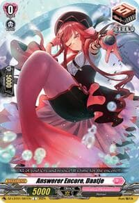 Answerer Encore, Daatje - DZ-LBT01: Lyrical Monasterio Sparkling Stars! - Cardfight Vanguard card