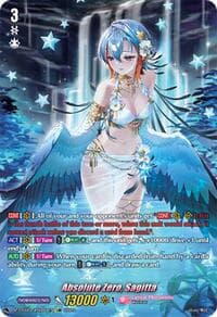 Absolute Zero, Sagitta (LSR) - DZ-LBT01: Lyrical Monasterio Sparkling Stars! - Cardfight Vanguard card