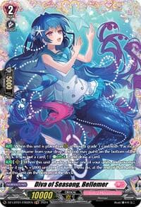 Diva of Seasong, Bellemer (FR) - DZ-LBT01: Lyrical Monasterio Sparkling Stars! - Cardfight Vanguard card