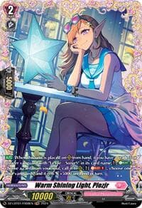 Warm Shining Light, Plezjr (FR) - DZ-LBT01: Lyrical Monasterio Sparkling Stars! - Cardfight Vanguard card