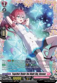 Together Under the Night Sky, Ravana (FR) - DZ-LBT01: Lyrical Monasterio Sparkling Stars! - Cardfight Vanguard card