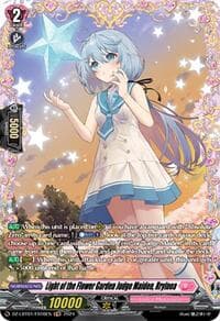 Light of the Flower Garden Judge Maiden, Rryinea (FR) - DZ-LBT01: Lyrical Monasterio Sparkling Stars! - Cardfight Vanguard card