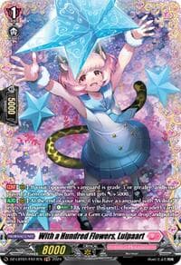 With a Hundred Flowers, Luipaart (FR) - DZ-LBT01: Lyrical Monasterio Sparkling Stars! - Cardfight Vanguard card