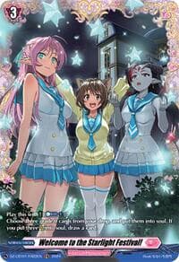 Welcome to the Starlight Festival! (FR) - DZ-LBT01: Lyrical Monasterio Sparkling Stars! - Cardfight Vanguard card