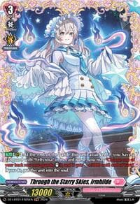 Through the Starry Skies, Irmhilde (FR) - DZ-LBT01: Lyrical Monasterio Sparkling Stars! - Cardfight Vanguard card