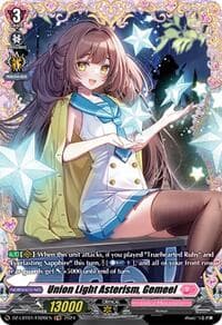 Union Light Asterism, Gemeel (FR) - DZ-LBT01: Lyrical Monasterio Sparkling Stars! - Cardfight Vanguard card