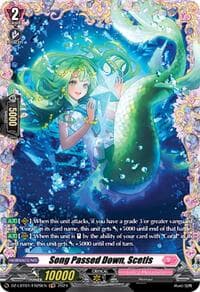 Song Passed Down, Scetis (FR) - DZ-LBT01: Lyrical Monasterio Sparkling Stars! - Cardfight Vanguard card