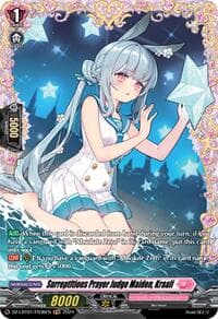 Surreptitious Prayer Judge Maiden, Kraali (FR) - DZ-LBT01: Lyrical Monasterio Sparkling Stars! - Cardfight Vanguard card