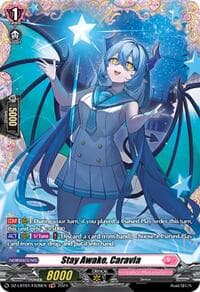 Stay Awake, Caravia (FR) - DZ-LBT01: Lyrical Monasterio Sparkling Stars! - Cardfight Vanguard card