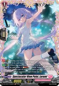 Spectacular View Point, Lurumi (FR) - DZ-LBT01: Lyrical Monasterio Sparkling Stars! - Cardfight Vanguard card