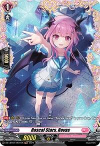 Rascal Stars, Rovas (FR) - DZ-LBT01: Lyrical Monasterio Sparkling Stars! - Cardfight Vanguard card