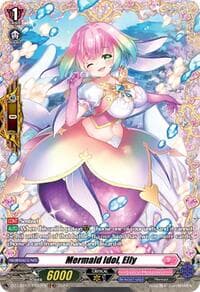 Mermaid Idol, Elly (FR) - DZ-LBT01: Lyrical Monasterio Sparkling Stars! - Cardfight Vanguard card