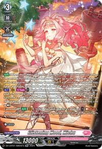 Glistening Mood, Michu (SR) - DZ-LBT01: Lyrical Monasterio Sparkling Stars! - Cardfight Vanguard card