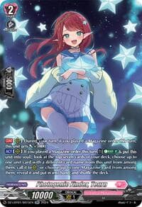 Photogenic Finder, Teurn (SR) - DZ-LBT01: Lyrical Monasterio Sparkling Stars! - Cardfight Vanguard card