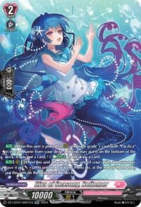 Diva of Seasong, Bellemer (SR) - DZ-LBT01: Lyrical Monasterio Sparkling Stars! - Cardfight Vanguard card
