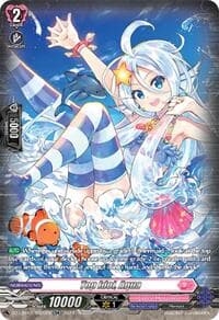 Top Idol, Aqua (SR) - DZ-LBT01: Lyrical Monasterio Sparkling Stars! - Cardfight Vanguard card