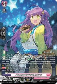 Peering Beyond, Lestes (SR) - DZ-LBT01: Lyrical Monasterio Sparkling Stars! - Cardfight Vanguard card