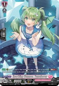 Sparkling Summer, Tumuheren (SR) - DZ-LBT01: Lyrical Monasterio Sparkling Stars! - Cardfight Vanguard card