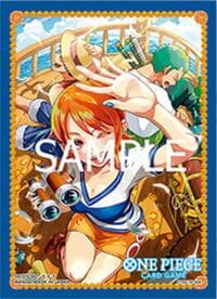 One Piece Card Game Official Sleeves: Assortment 8 - Nami (70-Pack) - Bandai Card Sleeves - Card Sleeves card