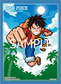 One Piece Card Game Official Sleeves: Assortment 8 - Monkey.D.Luffy (70-Pack) - Bandai Card Sleeves - Card Sleeves card