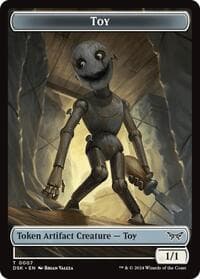 Toy // Spider Double-Sided Token - Duskmourn: House of Horror - Magic: The Gathering card