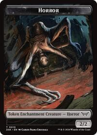 Horror Token - Duskmourn: House of Horror - Magic: The Gathering card
