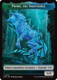 Primo, the Indivisible Token - Duskmourn: House of Horror - Magic: The Gathering card
