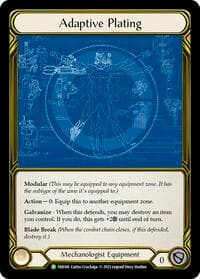 Adaptive Plating - FAB169 - Flesh and Blood: Promo Cards - Flesh and Blood TCG card